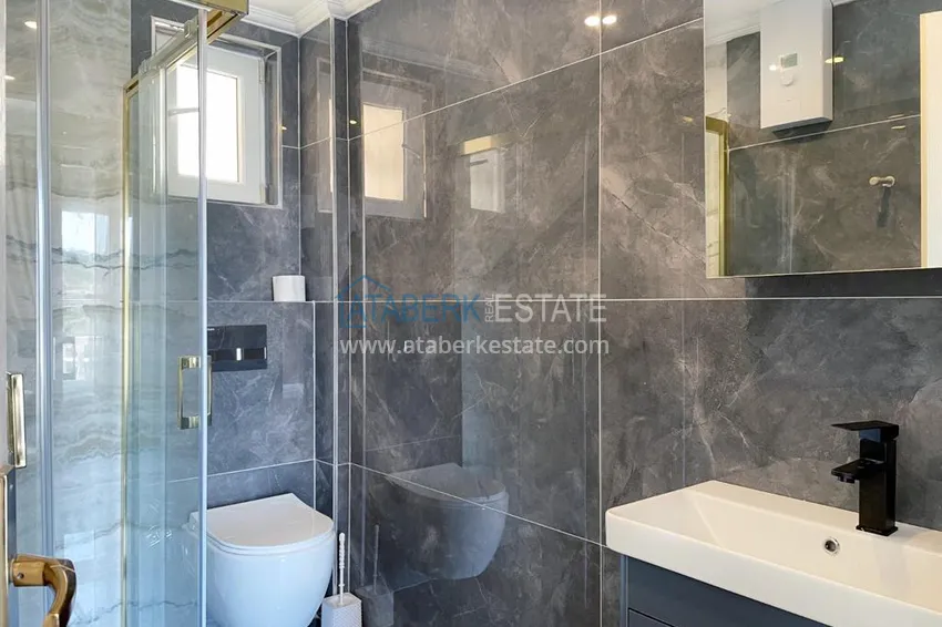 Приобрести Квартира 3+1 с мебелью в апарт-вилле – центр Алании, район Бекташ 25