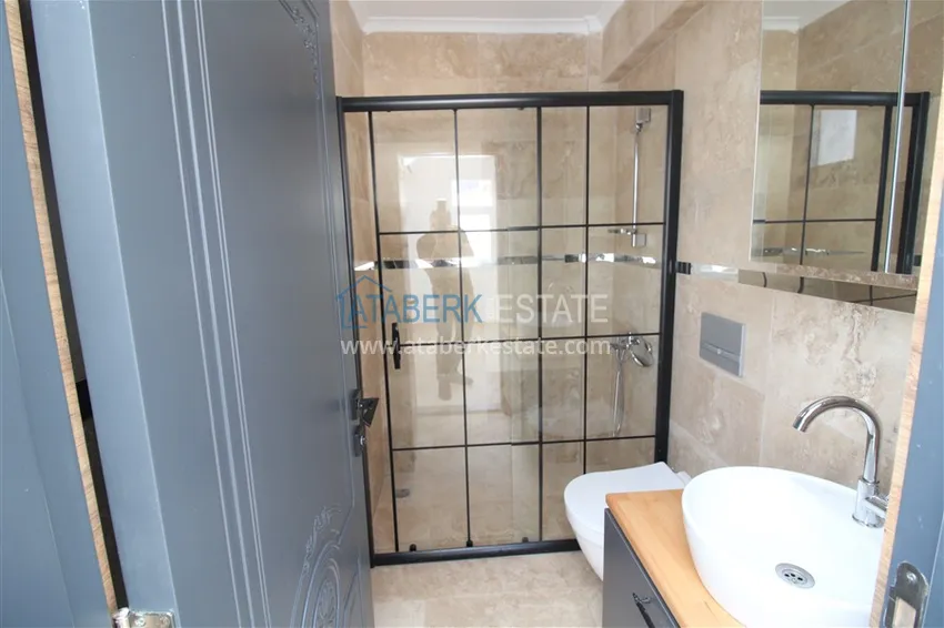 Приобрести Вилла 3+1 после ремонта с видом на море и крепость, район Каргыджак – Алания  23 