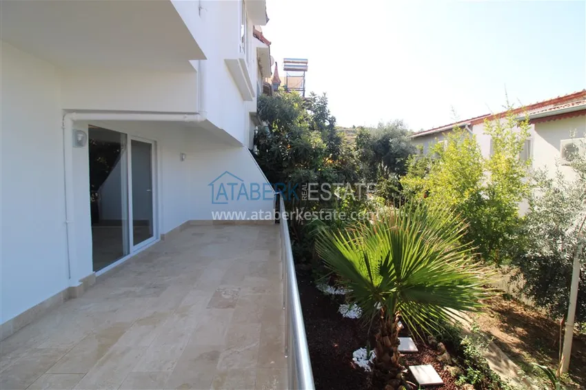 Приобрести Вилла 3+1 после ремонта с видом на море и крепость, район Каргыджак – Алания  28 