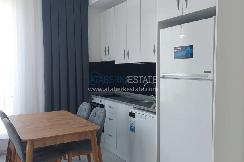 Приобрести Аренда квартира 1+1 с мебелью в современном комплексе в районе Авсаллар №29 2 