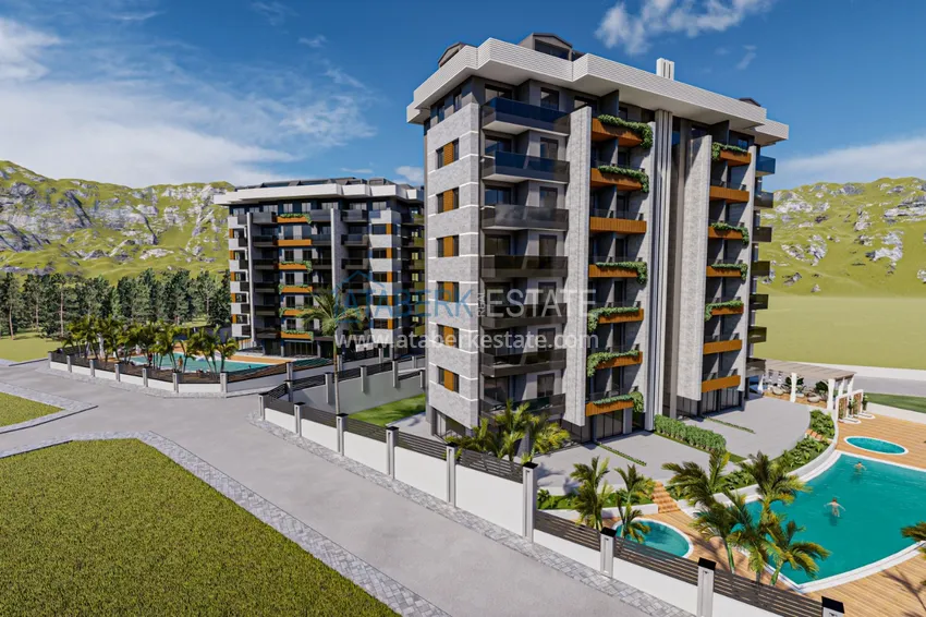 Инвестиционный проект в районе Демирташ – комфортабельные квартиры с панорамным видом на море 1 