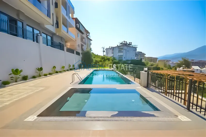 Квартиры в районе Оба, Алания в новом современном жилом комплексе 2