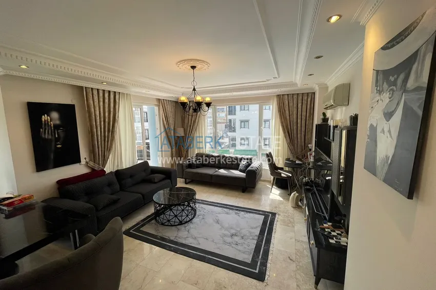 Приобрести Квартира 2+1 в комплексе с инфраструктурой,меблированная район Махмутлар – Алания 4 