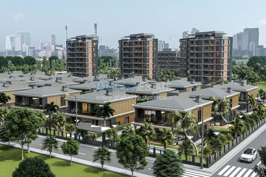 Эксклюзивный Проект Вашей Мечты – элитный коттеджный комплекс в Анталии, район Лара – Эрменек 2 