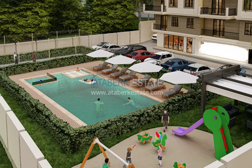 Квартиры в современном жилом комплексе в Газипаше, Алания 2 