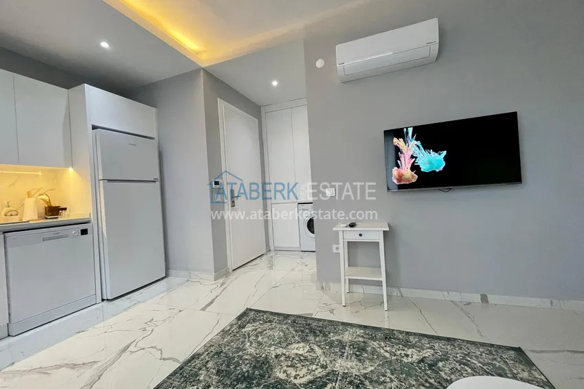 Приобрести Квартира-студия с мебелью в центре Алании - в 3 минутах ходьбы от моря 2 