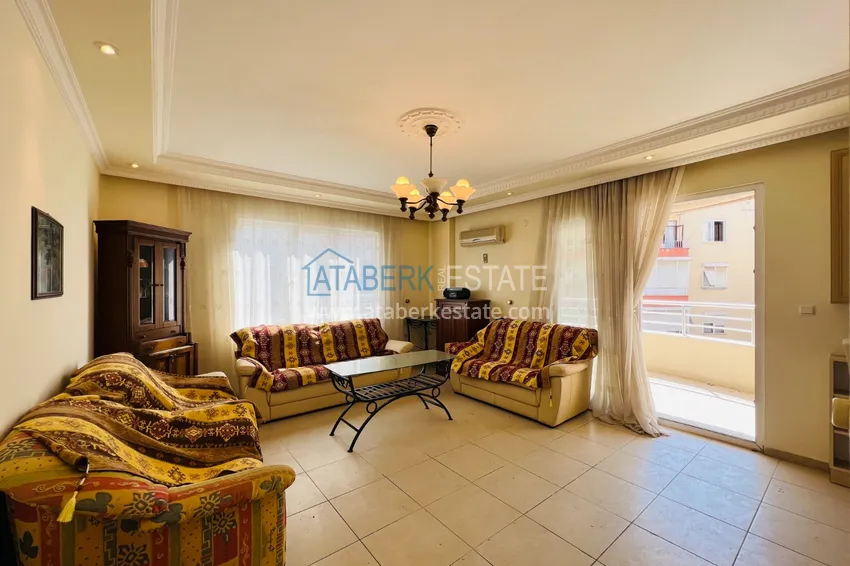 Приобрести Квартира 2+1 с мебелью и застеклённым балконом в комплексе с инфраструктурой - центр Алании 2 