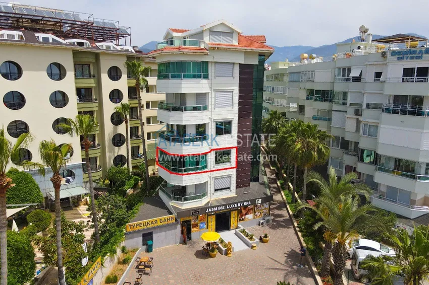 Квартира 2+1 «под ключ» на первой береговой линии в Алании, район Оба (открыт для ВНЖ) 3 