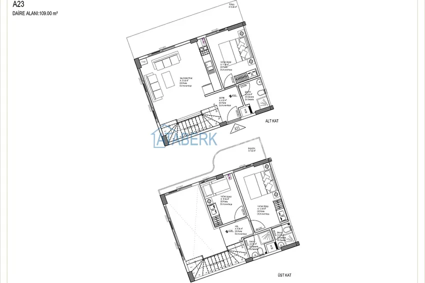 Купить дешево Квартиры от застройщика с рассрочкой на 2 года 25% первоначальный взнос - район Алтынташ, Анталия 12 