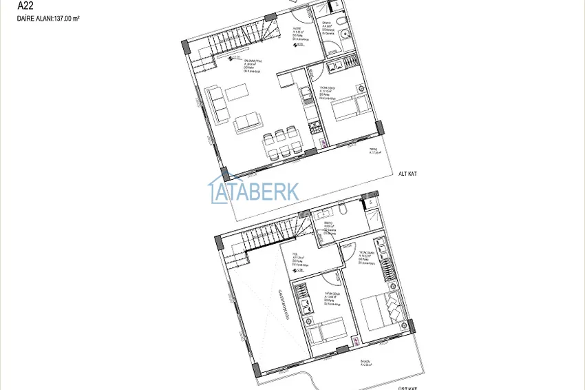 Купить дешево Квартиры от застройщика с рассрочкой на 2 года 25% первоначальный взнос - район Алтынташ, Анталия 13 