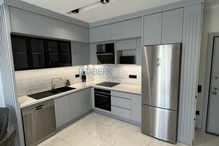 Приобрести Квартира 1+1 с мебелью от собственника в современной резиденции – Алания, район Оба 5