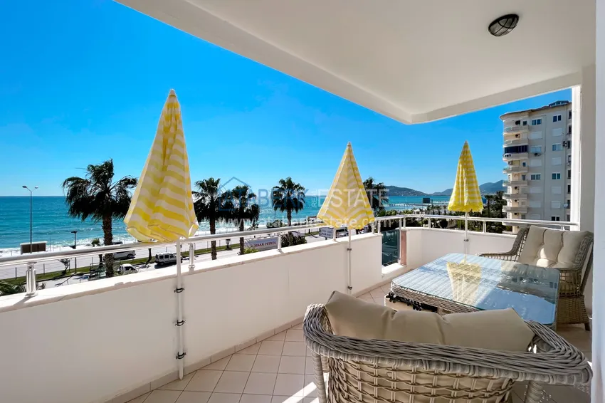 Приобрести Роскошная линейная квартира «под ключ» на первой береговой линии в курортном районе Тосмур, Алания 42