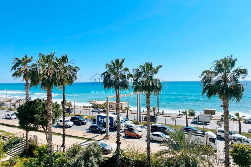 Приобрести Роскошная линейная квартира «под ключ» на первой береговой линии в курортном районе Тосмур, Алания 44