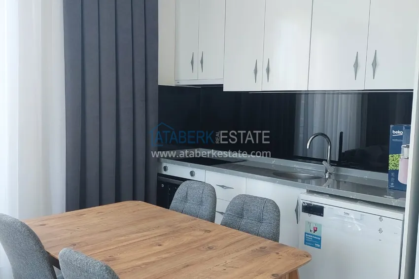 Приобрести Аренда квартира 1+1 с мебелью в современном комплексе в районе Авсаллар №29 3 