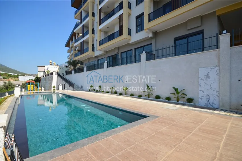 Квартиры в районе Оба, Алания в новом современном жилом комплексе 3