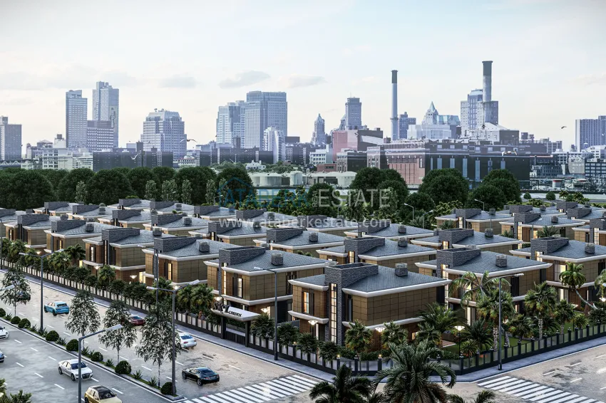 Эксклюзивный Проект Вашей Мечты – элитный коттеджный комплекс в Анталии, район Лара – Эрменек 3 