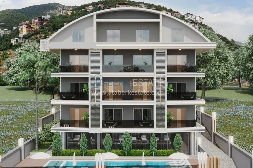 Инвестиционно-выгодный проект на этапе котлована в самом сердце Алании - район пляжа Клеопатра 3 