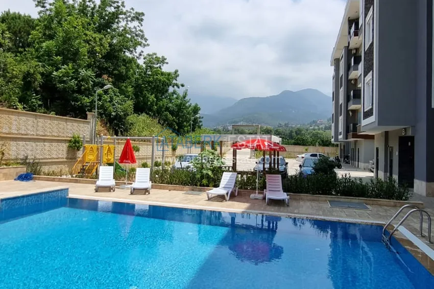 Квартира 2+1 с чистовой отделкой в новом комплексе, район Оба – Алания 3 