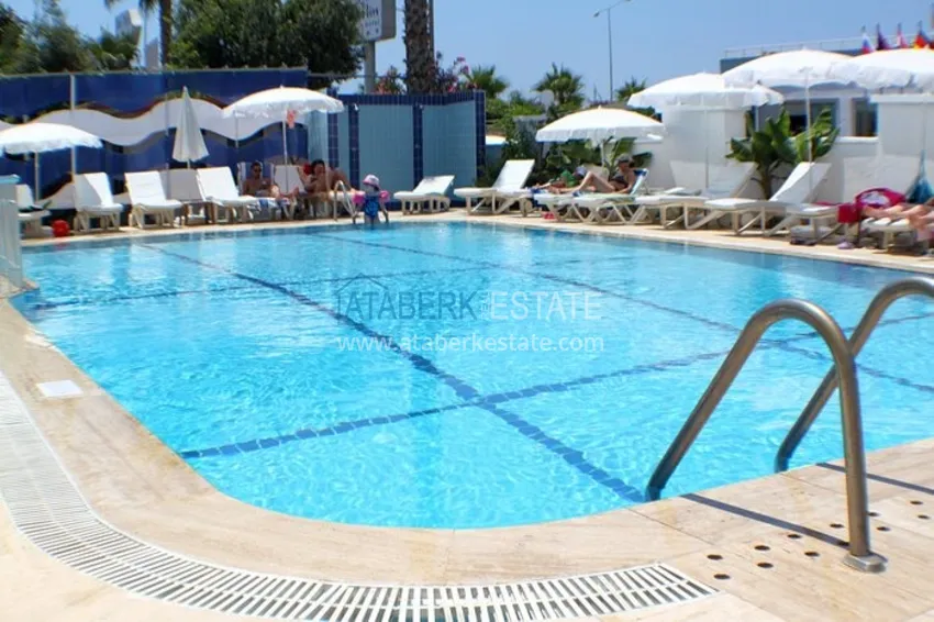 Роскошная линейная квартира «под ключ» на первой береговой линии в курортном районе Тосмур, Алания 6