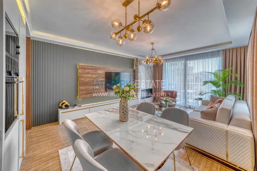 Приобрести Недвижимость под ВНЖ. Квартира 2+1 меблированная в резиденции премиум-класса, район Оба – Алания 4