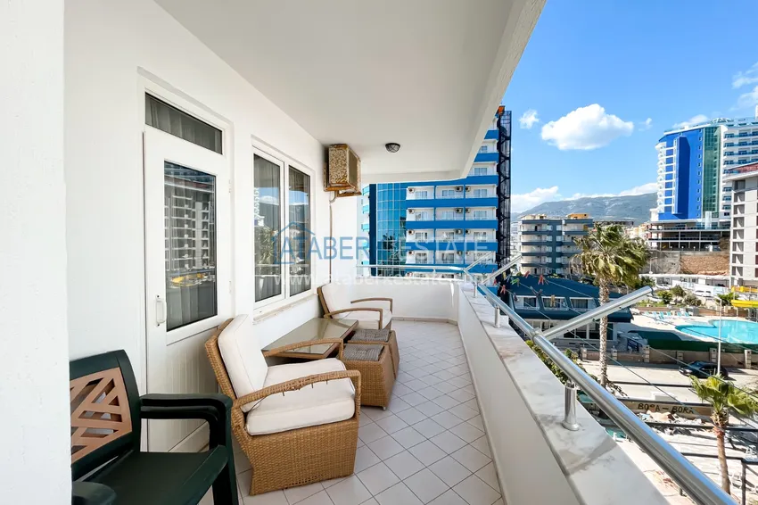 Приобрести Роскошная линейная квартира «под ключ» на первой береговой линии в курортном районе Тосмур, Алания 45