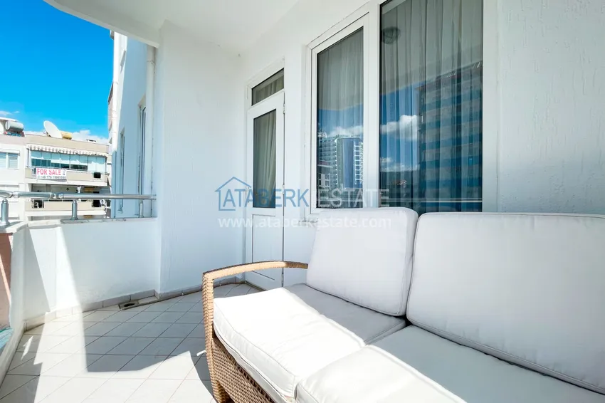 Приобрести Роскошная линейная квартира «под ключ» на первой береговой линии в курортном районе Тосмур, Алания 47