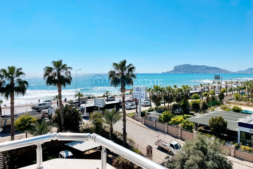 Приобрести Роскошная линейная квартира «под ключ» на первой береговой линии в курортном районе Тосмур, Алания 52