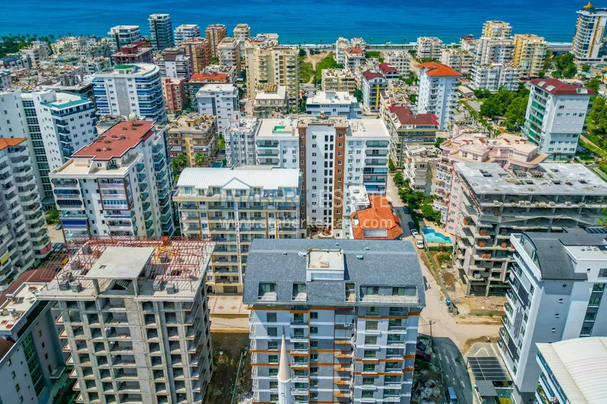 Квартира 1+1 от инвестора в комплексе на этапе строительства, район Махмутлар, Алания, 40 кв.м, 5 этаж 4 