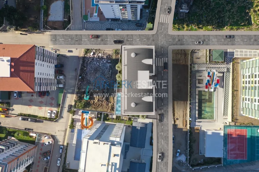 Квартира 1+1 от инвестора в комплексе на этапе строительства, Махмутлар – Алания 4 