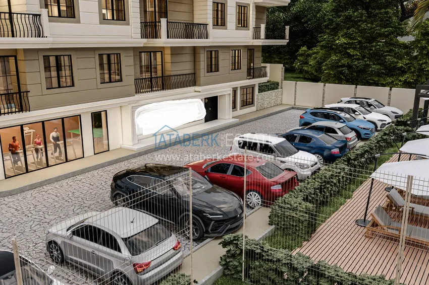 Квартиры в современном жилом комплексе в Газипаше, Алания 4 