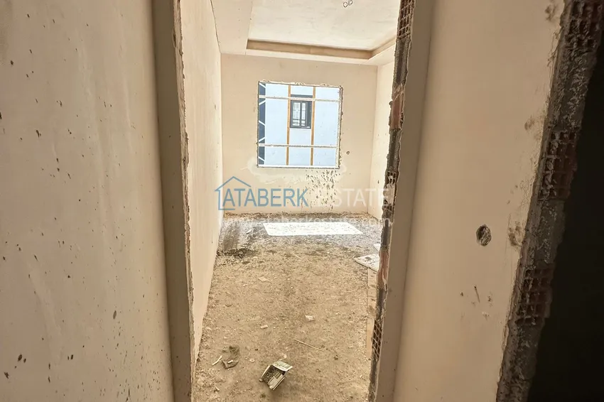 Фото -  Квартира 1+1 от инвестора в комплексе на этапе строительства, Махмутлар – Алания 4 