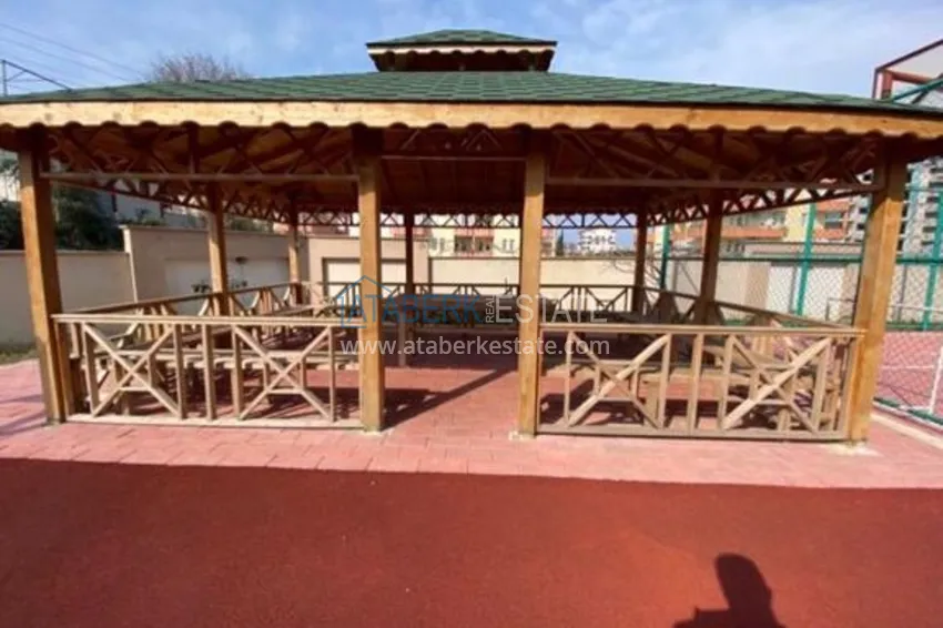 Меблированный дуплекс 2+1 с видом на море и горы в Газипаше - открыт для ВНЖ 5 