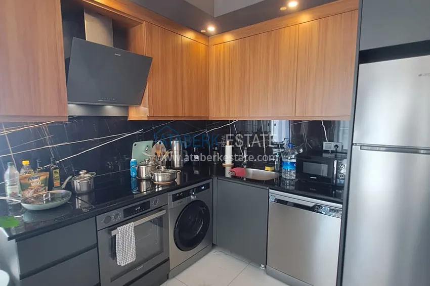 Приобрести Меблированная двухкомнатная квартира в районе Оба, Алания 5