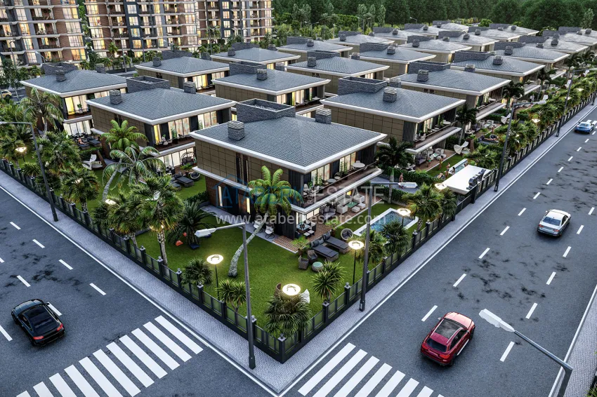 Эксклюзивный Проект Вашей Мечты – элитный коттеджный комплекс в Анталии, район Лара – Эрменек 5 