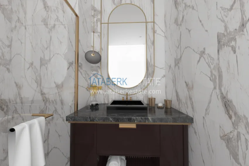 Приобрести Инвестиционно-выгодный проект на этапе котлована в самом сердце Алании - район пляжа Клеопатра 5 