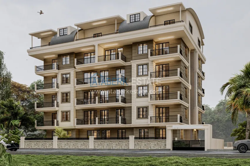 Квартиры в современном жилом комплексе в Газипаше, Алания 5 