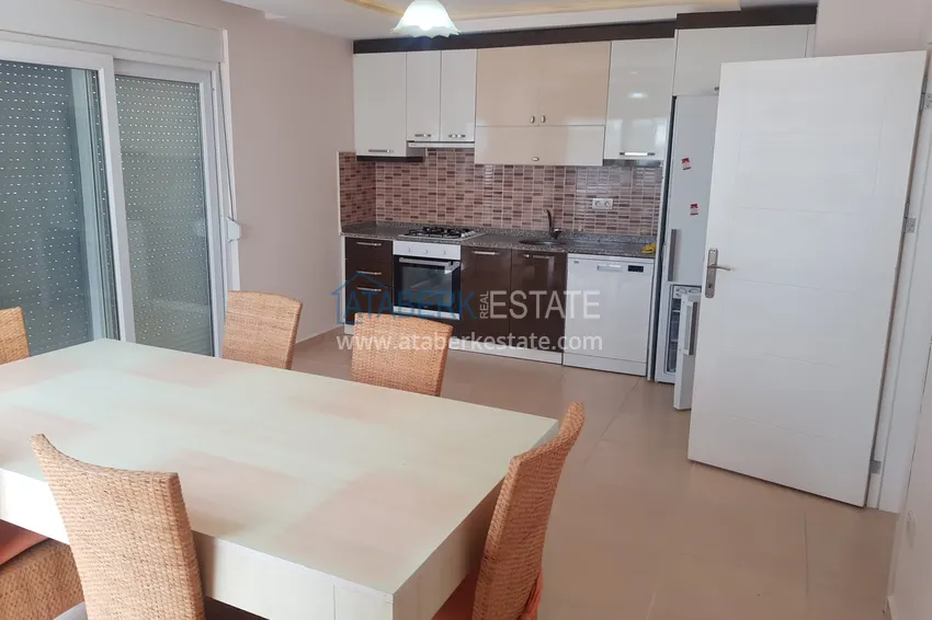 Приобрести Пентхаус-дуплекс 4+1 частично меблированный с видом на море и горы, район Махмутлар – Алания 5 