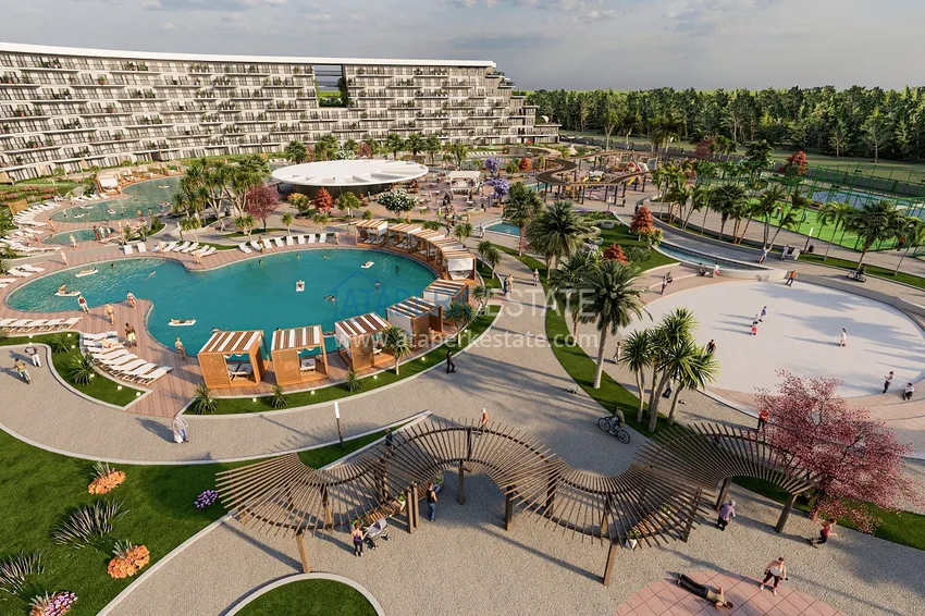 Квартиры от застройщика с рассрочкой на 2 года 25% первоначальный взнос - район Алтынташ, Анталия 5 