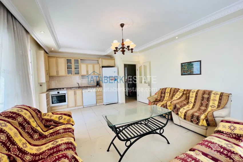 Приобрести Квартира 2+1 с мебелью и застеклённым балконом в комплексе с инфраструктурой - центр Алании 5 