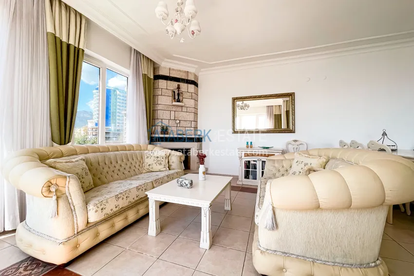 Приобрести Роскошная линейная квартира «под ключ» на первой береговой линии в курортном районе Тосмур, Алания 7