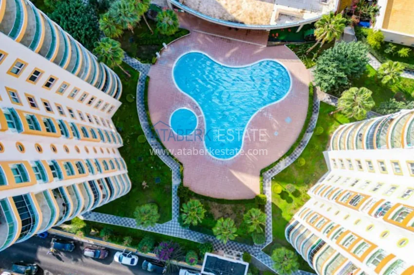 Квартира 2+1 меблированная с видом на горы и частично на море, район Махмутлар – Алания 6 