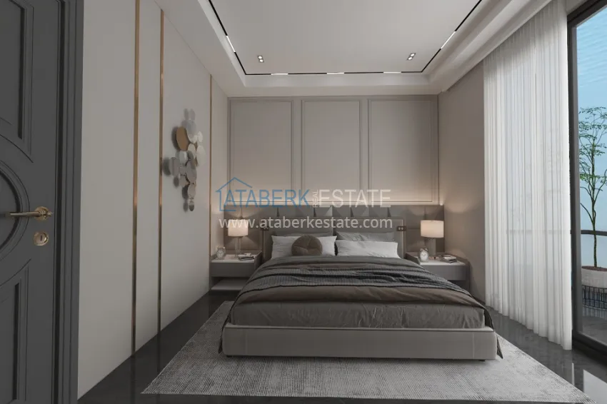 Приобрести Инвестиционно-выгодный проект на этапе котлована в самом сердце Алании - район пляжа Клеопатра 6 