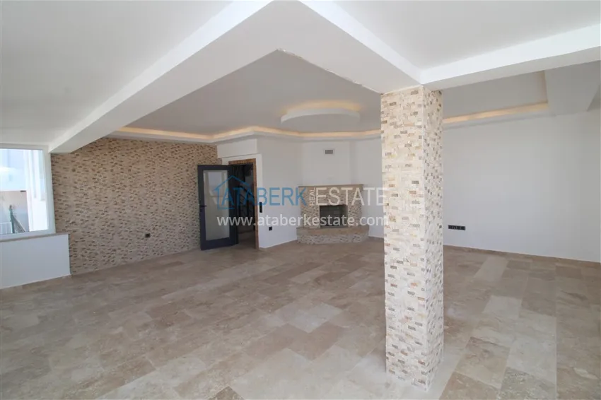 Приобрести Вилла 3+1 после ремонта с видом на море и крепость, район Каргыджак – Алания  6 