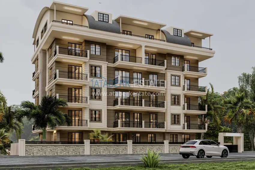 Квартиры в современном жилом комплексе в Газипаше, Алания 6 