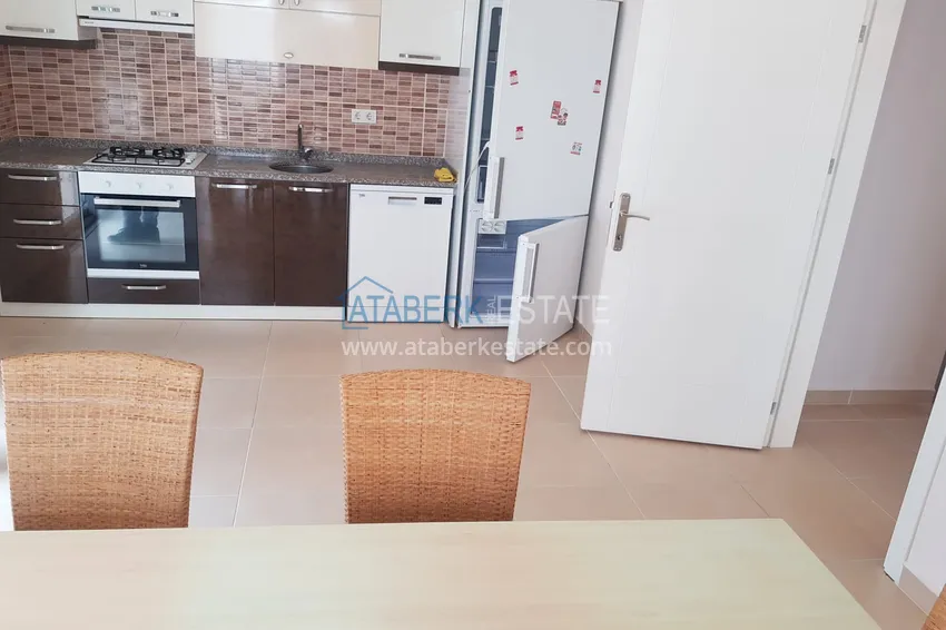 Приобрести Пентхаус-дуплекс 4+1 частично меблированный с видом на море и горы, район Махмутлар – Алания 6 