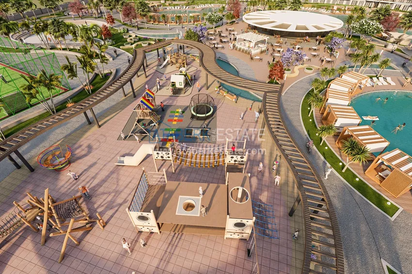 Квартиры от застройщика с рассрочкой на 2 года 25% первоначальный взнос - район Алтынташ, Анталия 6 