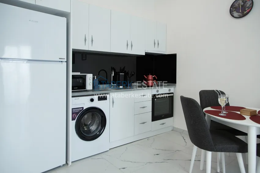 Приобрести Аренда квартиры 1+1 в районе Авсаллар, Алания в резиденции комфорт-класс №6 6 