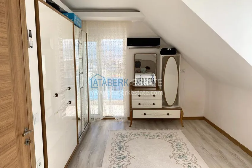 Приобрести Меблированный дуплекс 2+1 с видом на море и горы в Газипаше - открыт для ВНЖ 6 