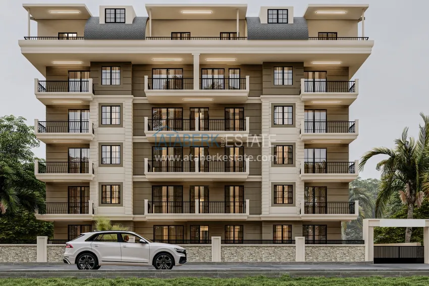 Квартиры в современном жилом комплексе в Газипаше, Алания 7 