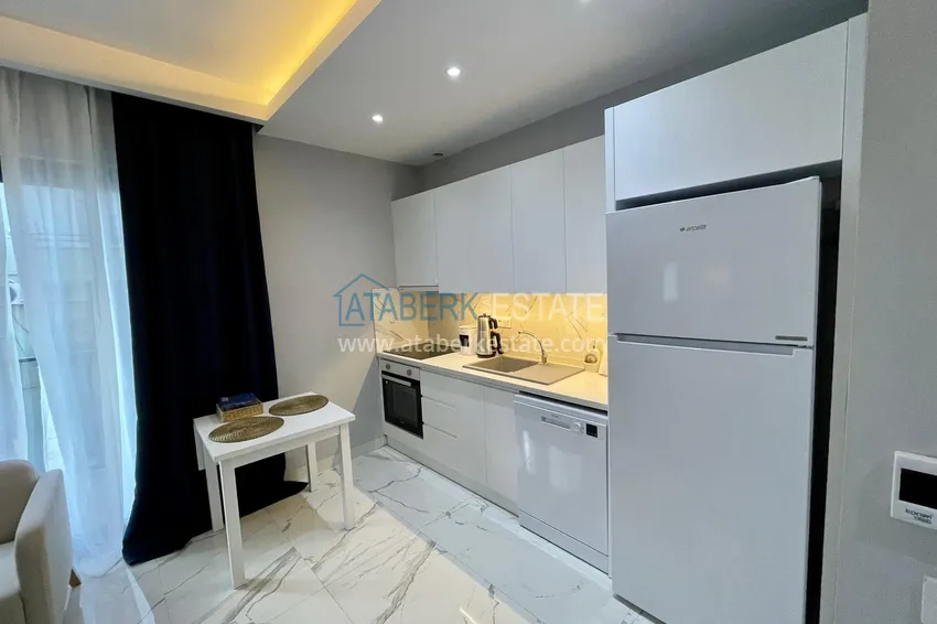 Приобрести Квартира-студия с мебелью в центре Алании - в 3 минутах ходьбы от моря 7 